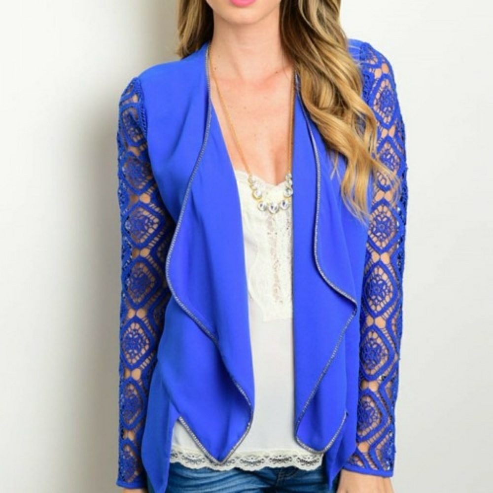 Blue Cardigan